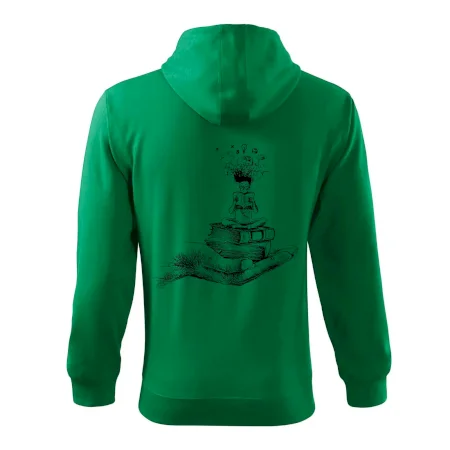 Čitateľ - ruka kreslená