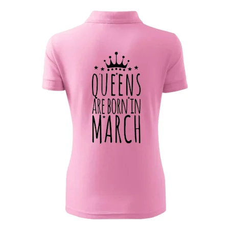 Queens are born in March