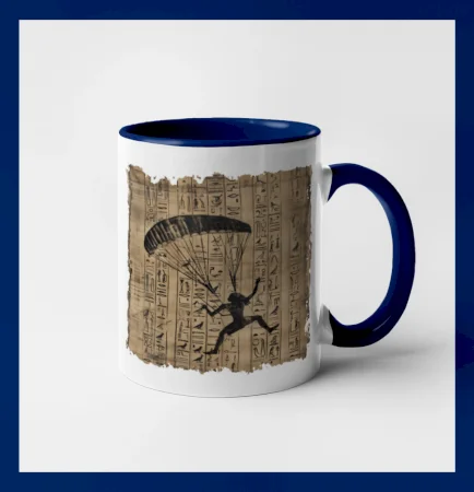 Egyptské hieroglyfy paraglide