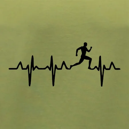 EKG bežec - muž