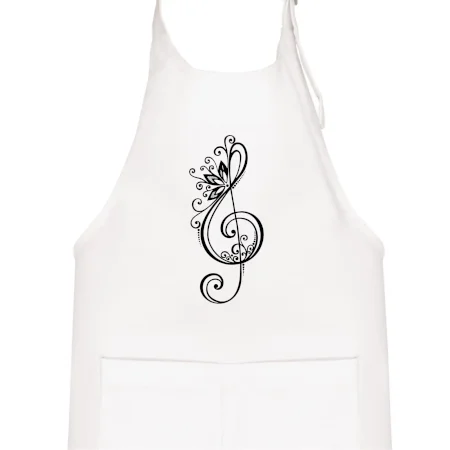 Husľový kľúč kvety