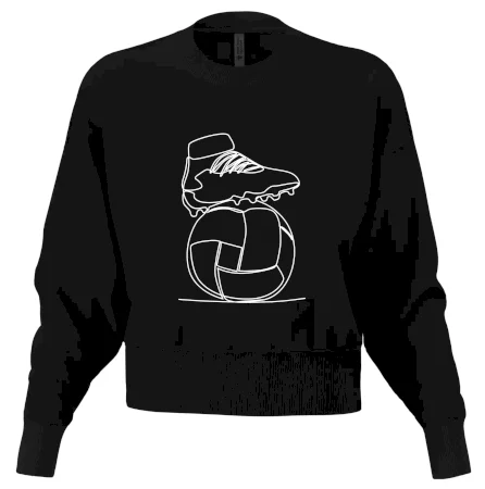 Futbalová lopta kopačka jedným ťahom
