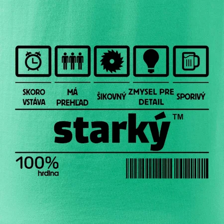 Čiarový kód - starký