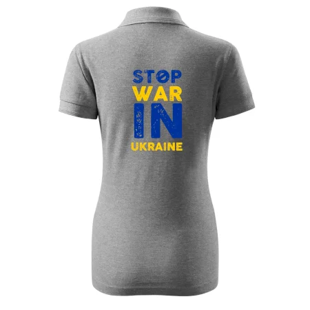 Farebný nápis Stop war in ukraine