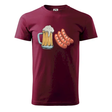 Pivo a klobása