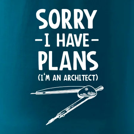 Sorry I have plans - architect