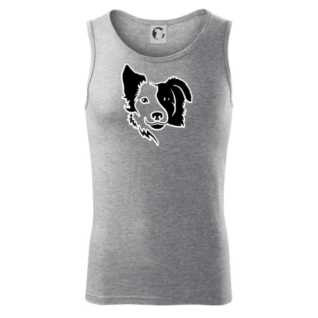 Border kólia obrys hlavy