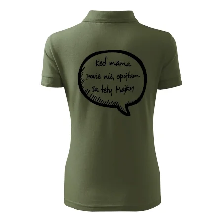 Keď mama povie nie, opýtam sa tety (vlastné meno)