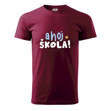 Ahoj škola farebné