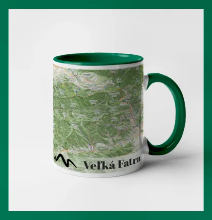 Hrnček mapa Veľká Fatra