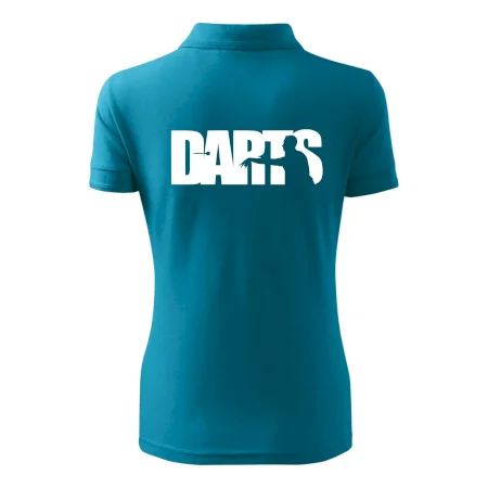 Darts - nápis so šípkarom