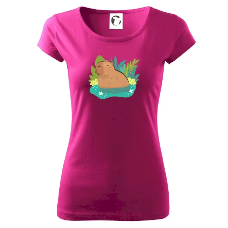 Kapybara vo vode