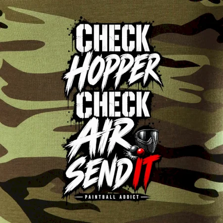 Kontrola zásobníka – Check Hopper Air paintball