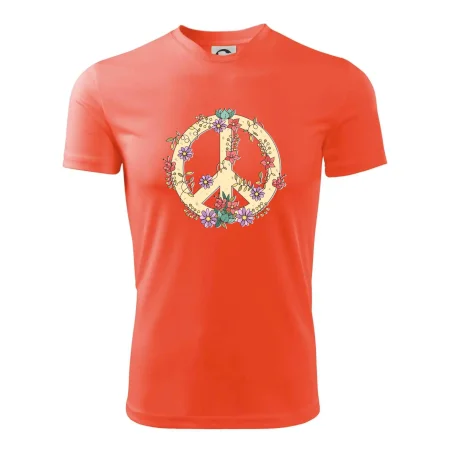 Peace symbol pieskový