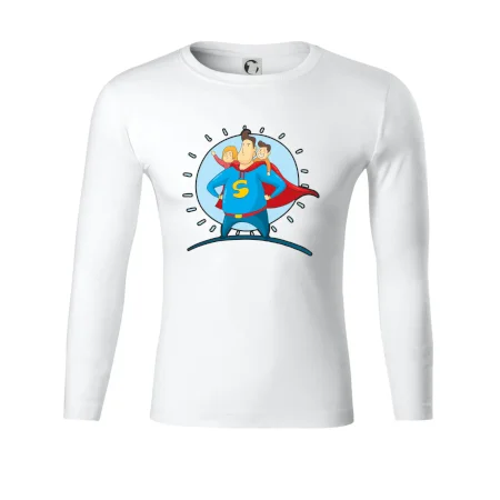 Ocko superman - dievča a chlapec