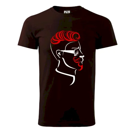 Borec s upraveným fúzom