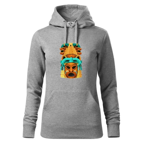 Mayová maska s pyramídou
