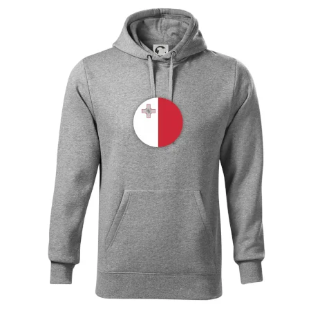 Vlajka Malta okrúhla veľká