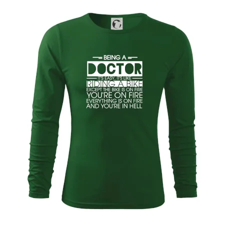 Being a doctor - bike