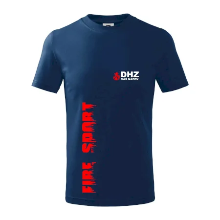 DHZ (oheň, firesport, názov sboru - vlastný nápis)