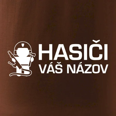 Hasiči postavička - vlastný nápis