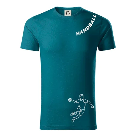 Handball nápis šikmo