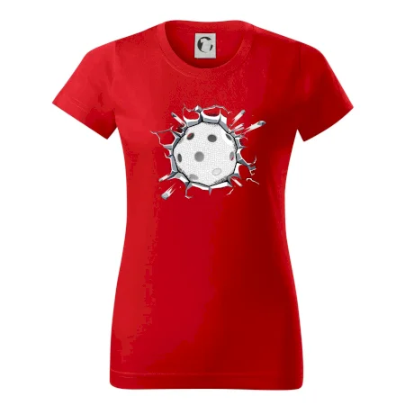 Florbal lopta v triku