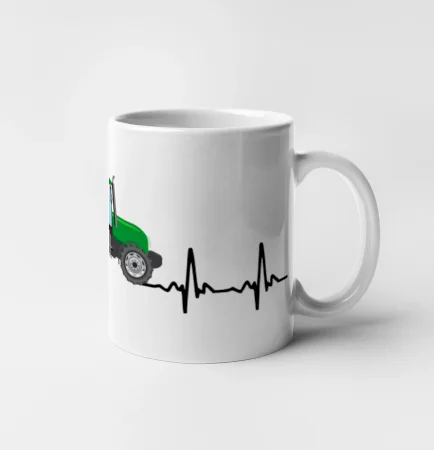 Traktor farebný ekg