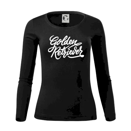 Golden retriever - nápis okrasný