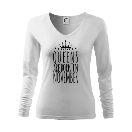 Queens are born in November