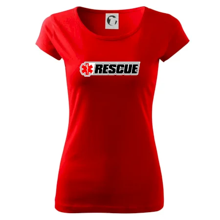 Záchranár rescue kríž červený