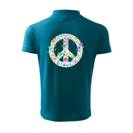 Peace and love symbol