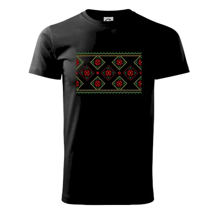 Ukrajinský vzor - Červeno Zelený