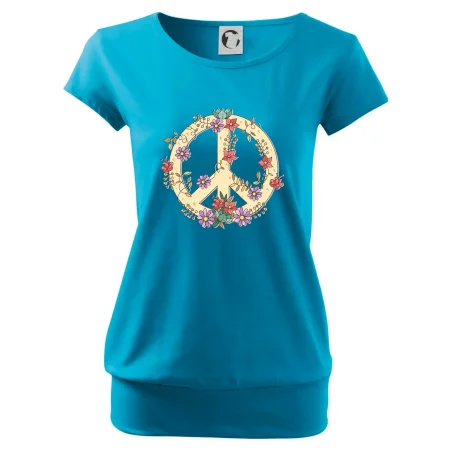 Peace symbol pieskový