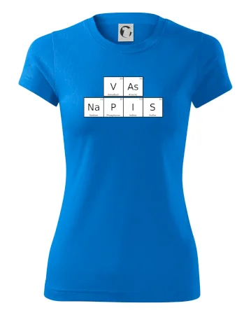 Vlastný nápis - periodická tabuľka