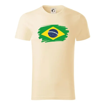 Brazília vlajka štetkou