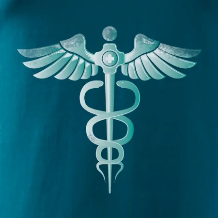 Hrdinovia zdravotníctva - logo (Pecka design)