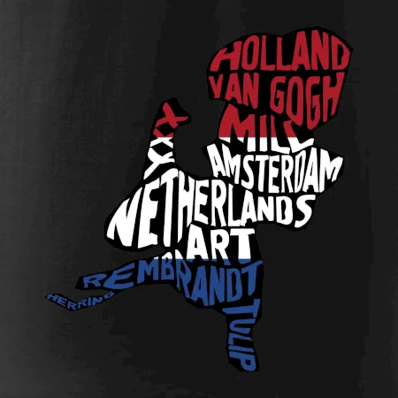 Mapy - názvy miest - Holandsko