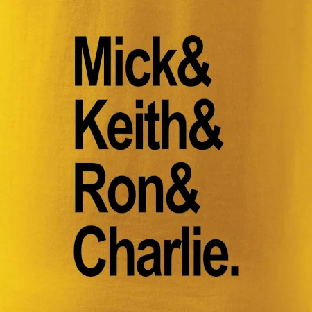 Mick Keith Ron Charlie