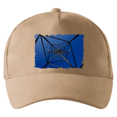 Stožiar vysokého napätia zospodu