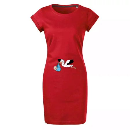 Bocian a bábätko - chlapec (Hana-creative)