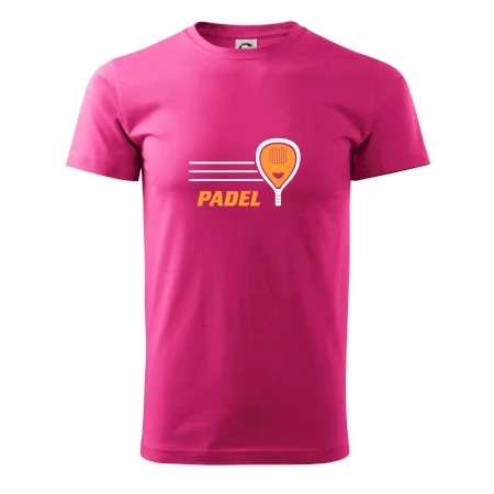 Padel - oranžová raketa