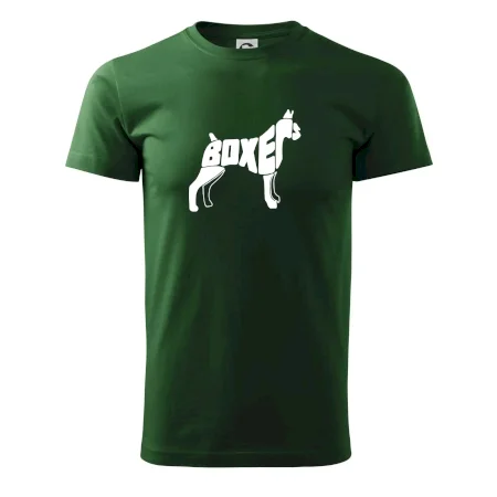 Boxer nápis v tele