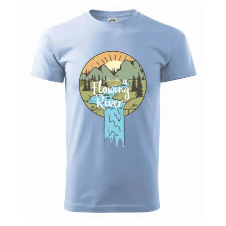 Life is like a Flowing river