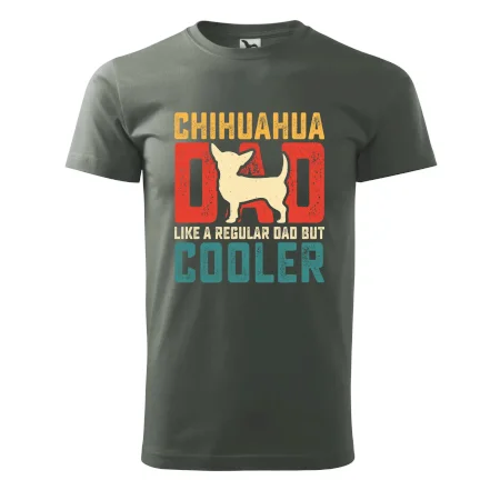 Chihuahua dad like a regular dad