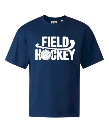 Field hockey loptička a nápis