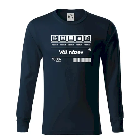 Čárový kód - Vlastní text