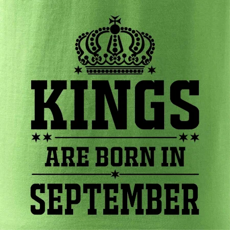 Kings are born in September