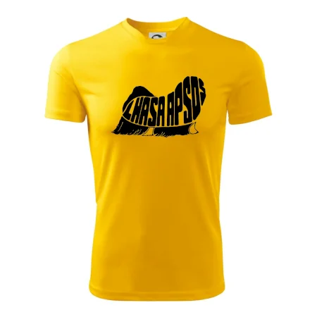 Lhasa Apso nápis v tele