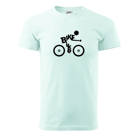 Bike nápis postava